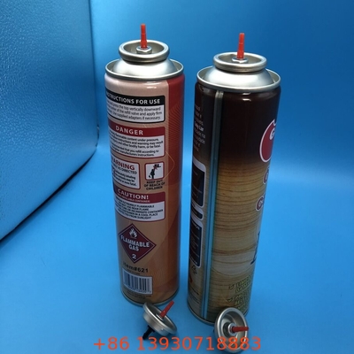 Plastic Butane Gas Stem Rood Kleur Montage Cup met Down Dimples - Gas Lighter Refill Valve