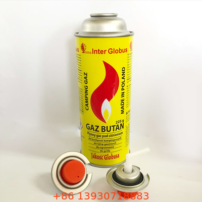 1 inch gaspatroonklep met binnenkast Buna voor butanbrandstofcans