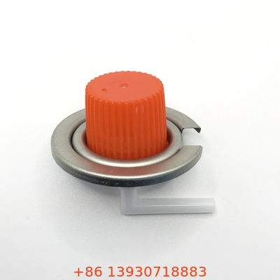 Een inches gascilinderklep voor butane brandstofcontainer en butane gas cartridge