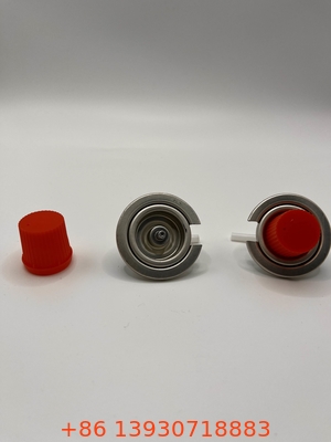 Propane-butane-gasklep met roestvrijstalen veer en Buna-buitenpakking