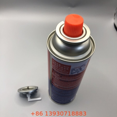 Rechte klep Stem Butane gasklep Buna Inner gasket Zwarte handgreep voor gasapparaten