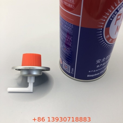 Outdoor liefhebbers voorkeur gas cartridge klep metalen en PP