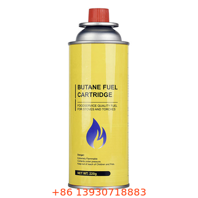 65 x 158 mm butangascontainer - ODM Acceptabel binnen Hot Pot
