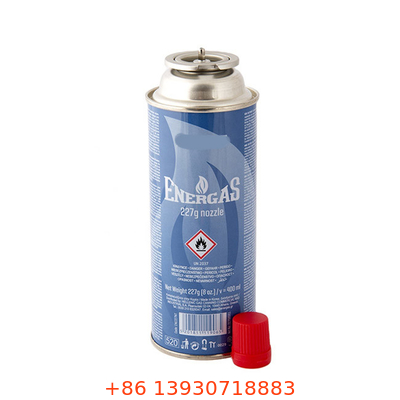 CMYK 4 Kleur En Panton Kleur Kook Butane Gas Canister Voor Barbecue