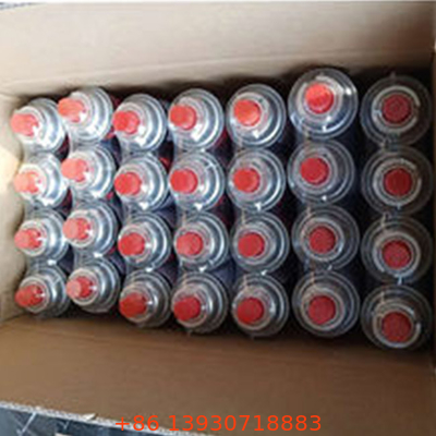 220 g Butangascontainer 65 x 158 mm CMYK 4 kleur en Pantone kleur