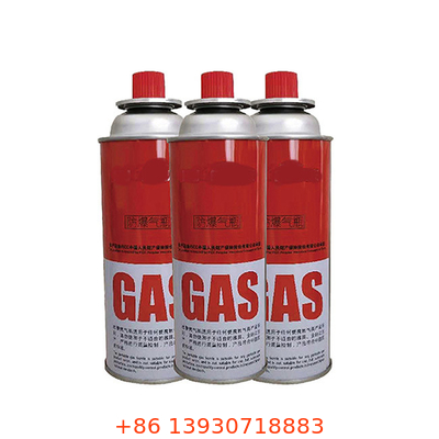 CMYK 4 Kleur en Panton Kleur Butane Gas Jar met rechte wandontwerp