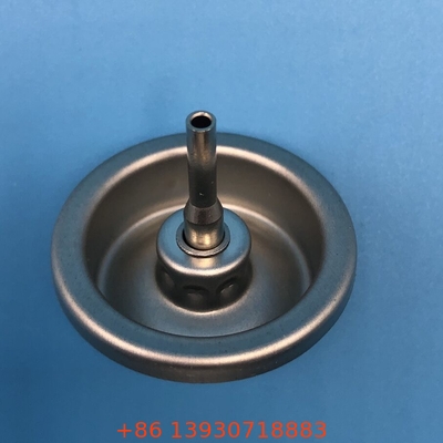 Ergonomisch ontwerp Cigarette lighter Gas Refill Connection Valve met Buna Gasket