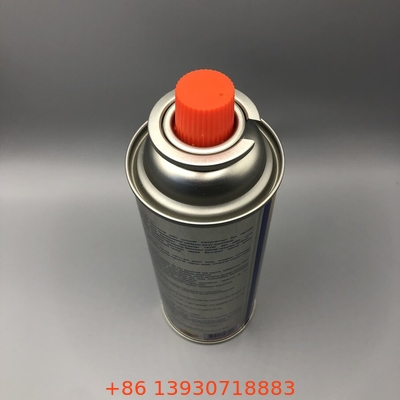 Butaangasstove-klep met koperen klepstammateriaal en tinplaat en PP-metalen type