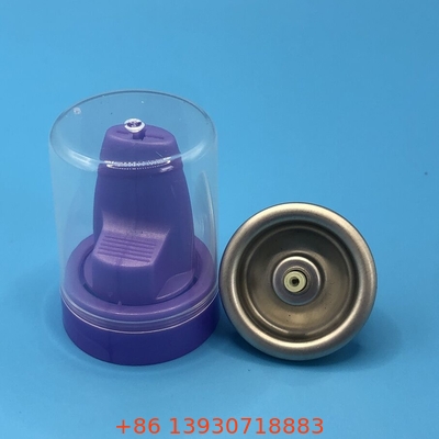Golden Aluminium Inverted Aerosol Hair Mousse Valve voor nauwkeurige toepassing
