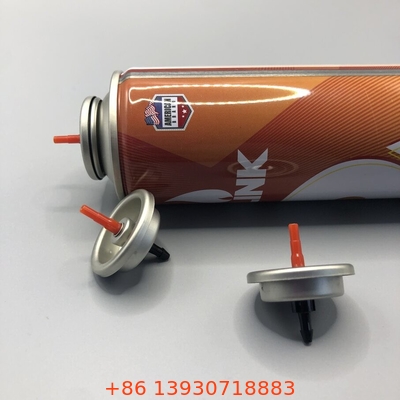 Plastic Butane Gas Stem Rood Kleur Gas Lighter Volvulkleuf Metalen En Plastic Inner Gasket