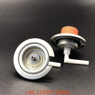 Straight Valve Stem Butane Gas Valve met zwarte handgreep voor en CGA 600 Inlet Thread