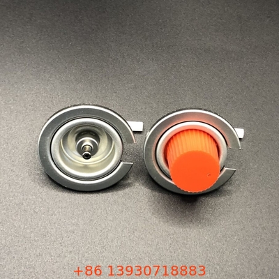 Straight Valve Stem Butane Gas Valve met zwarte handgreep voor en CGA 600 Inlet Thread