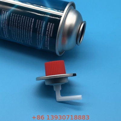 Vlam van roestvrij staal voor kamperen met een gasklep met een binnenpak voor kamperingsapparatuur