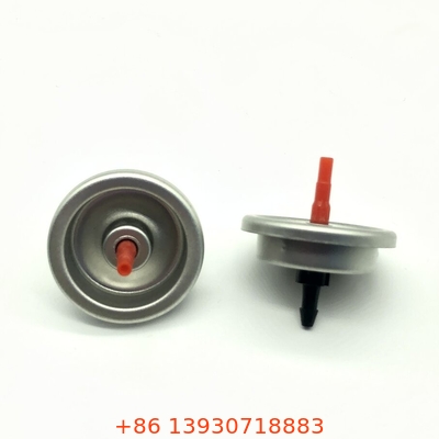 Rood plastic butane gasklep stam voor universele lichter hervulling