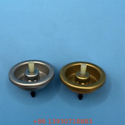 Duurzame aluminium ventiel voor aerosolverstuivers voor gebruik in haarmousse