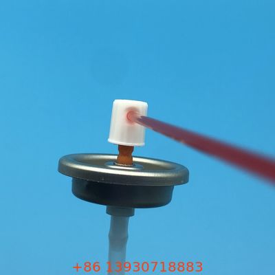 Carburateur Cleaner Aerosol Valve met hoge druk geconcentreerde stroom, chemisch bestand constructie en 360 graden werking
