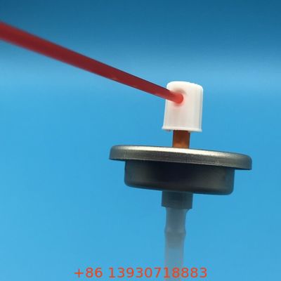 Aërosolventiel voor reinigingssprayproducten voor sterke reinigingsmiddelen