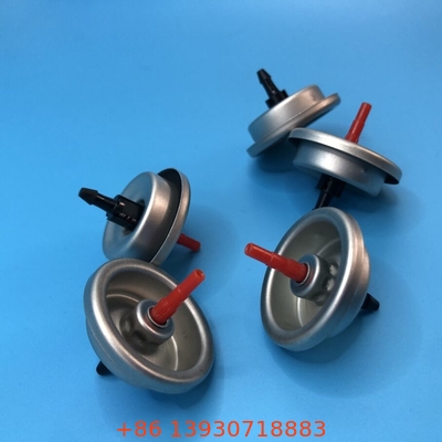 Doorzichtige gelakte tinplate montage cup butane gas lichter klep met buitenste Buna gasket