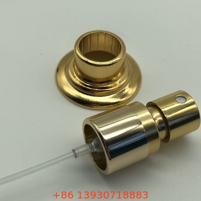 Compacte en veilige reisparfumpomp voor miniatuurflessen en proefflacons met lekkagebestendige sluiting