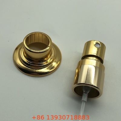 Compacte en veilige reisparfumpomp voor miniatuurflessen en proefflacons met lekkagebestendige sluiting