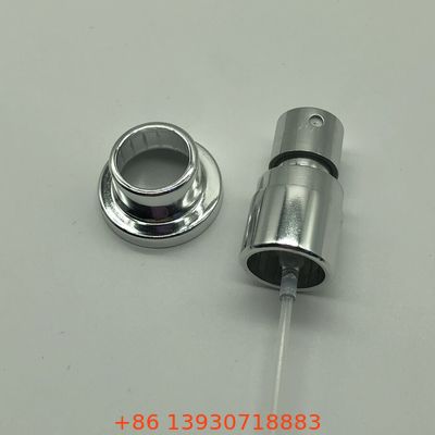 De Precisie-Gegoten Zilveren Parfumverstuiver met een Consistente, Gecontroleerde Nevel en Bestendige Metallic Afwerking