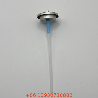 Hoogwaardige ventiel met een meter met zilveren aluminium metalen type