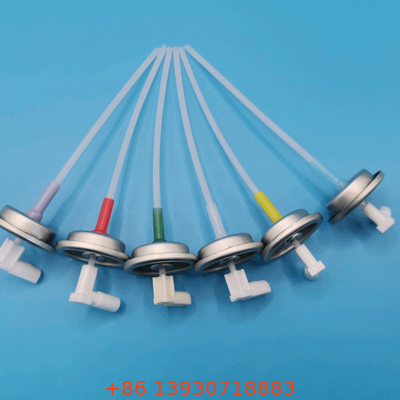 Hoogstandaard gemeten aerosolklep 0,1-0,2 Ml/s Stroomsnelheidsknop Actuator Tianjin Port