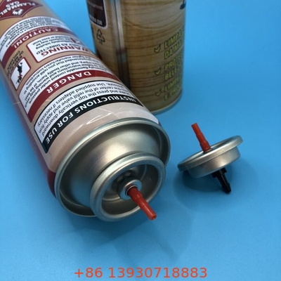 Plastic of metalen stamgasverlichtingsklep voor een inch toepassingen