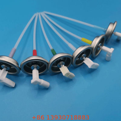 Aërosolventiel met doseerfunctie geschikt voor farmaceutische aërosolen en cosmetische sprays