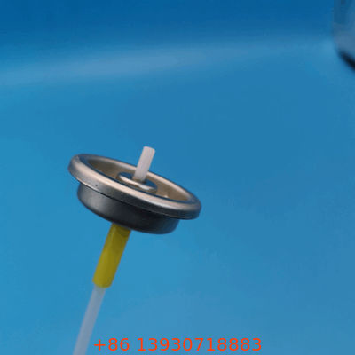 Aërosolventiel met doseerfunctie geschikt voor farmaceutische aërosolen en cosmetische sprays