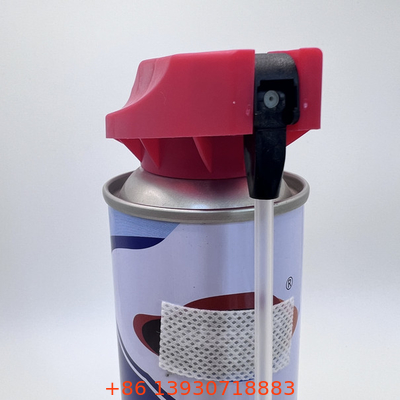 Aerosol Spray Outlet en verlengbuis 35.13mm spuitstuk diameter PP materiaal beschikbaar
