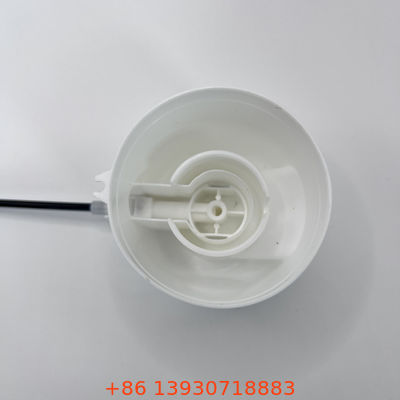 Spuitactuator met verlengbuis en lekvrije afdichting voor het reinigen van moeilijk bereikbare plaatsen