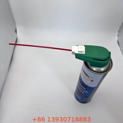 27.34 mm hoogte aerosol actuator met gratis monster en PP uitbreiding buis