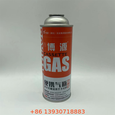Lichter gasbutangascontainer met 1 x verpakkingsgehalte Commodity Butangascartridge