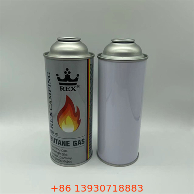 Buitenactiviteiten Butangascontainer met rechte wand tinplate