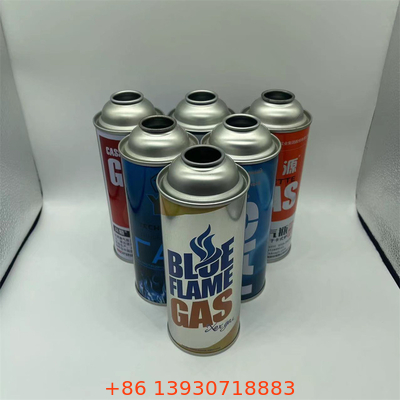 Buitenactiviteiten Butangascontainer met rechte wand tinplate