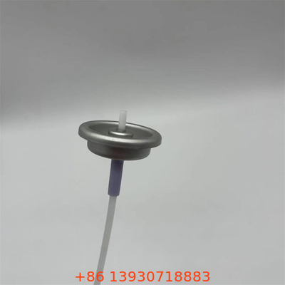Buttonschakelaar Zilver Aluminium Spray Rate 1 inch Air Freshener Metered Valve Actuator