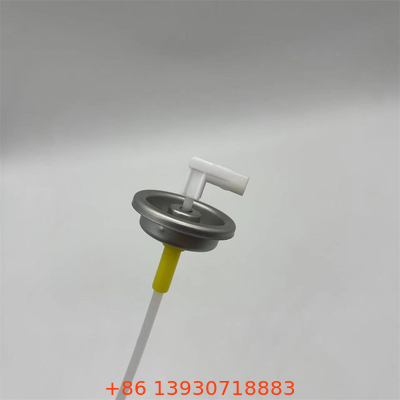 Buttonschakelaar Zilver Aluminium Spray Rate 1 inch Air Freshener Metered Valve Actuator