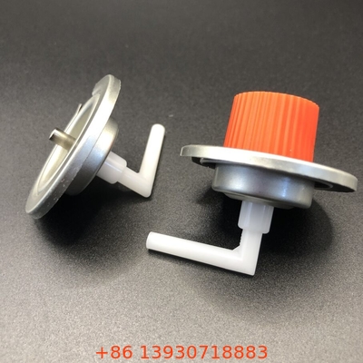 Rechte klep Stem Butane gasklep met 1/4 inch NPT uitlaat draad en Buna Buitenpakking