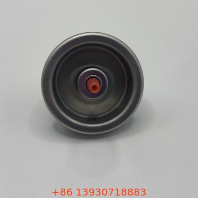 Hervulbare gasopvulklep met plastic butane gasstam Rood