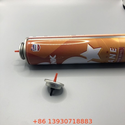 Volvulklep voor een vlam van roestvrij staal