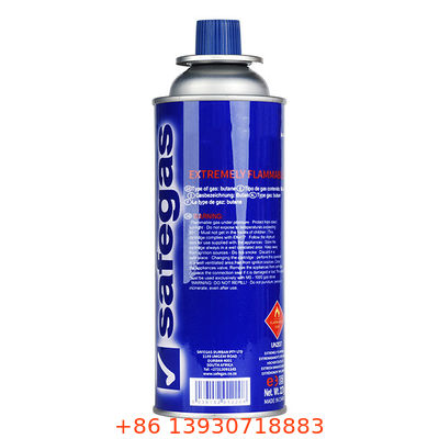 Butaanfornuis-aerosolkraan met rode beschermkap en precisie-stroomregelknop