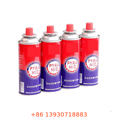 Gas Butane Gas en lichter gas Tinplate Packaging Content 1 X Butane Gas Canister