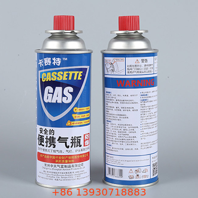 Gas Butane Gas en lichter gas Tinplate Packaging Content 1 X Butane Gas Canister