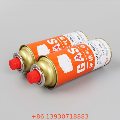 Gas Butane Gas en lichter gas Tinplate Packaging Content 1 X Butane Gas Canister