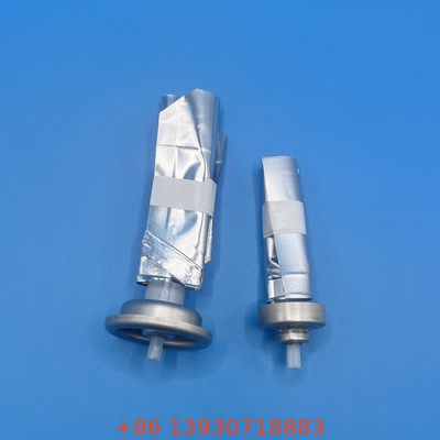 Zilveren plastic cilinderzak op klep Aerosol met goede afdichting Temperatuurbereik -20-60°C