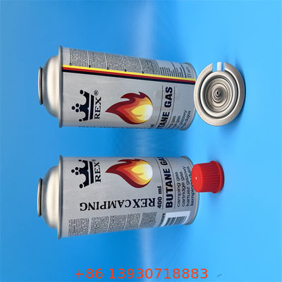 Butaankachelventiel met rode veiligheidskap voor draagbare campingkachels