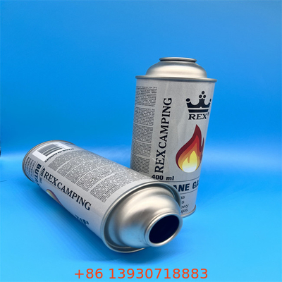 Hoogwaardige cartridge gas blik Duurzame container voor campingbrandstof