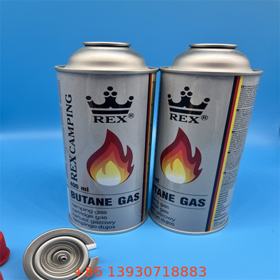 Hoogwaardige cartridge gas blik Duurzame container voor campingbrandstof