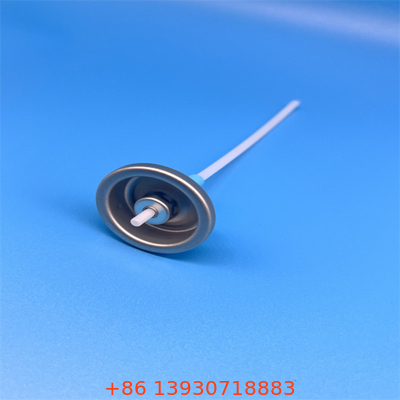 Gecontroleerde aluminium aerosol klep eenmalig gebruik knop actuator zilver afwerking Tianjin Monster beschikbaar